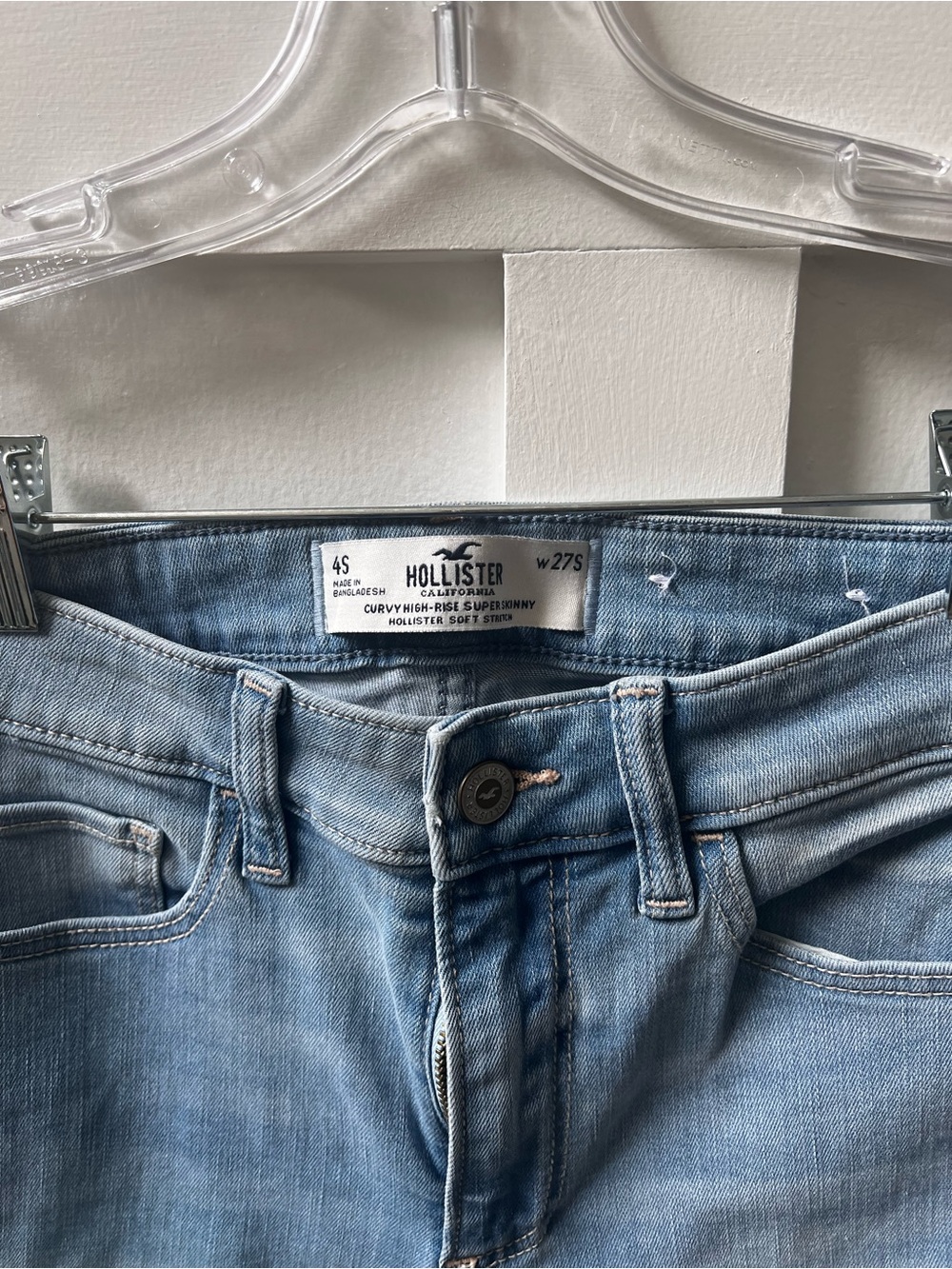 Hollister Jeans - Light Wash Blue